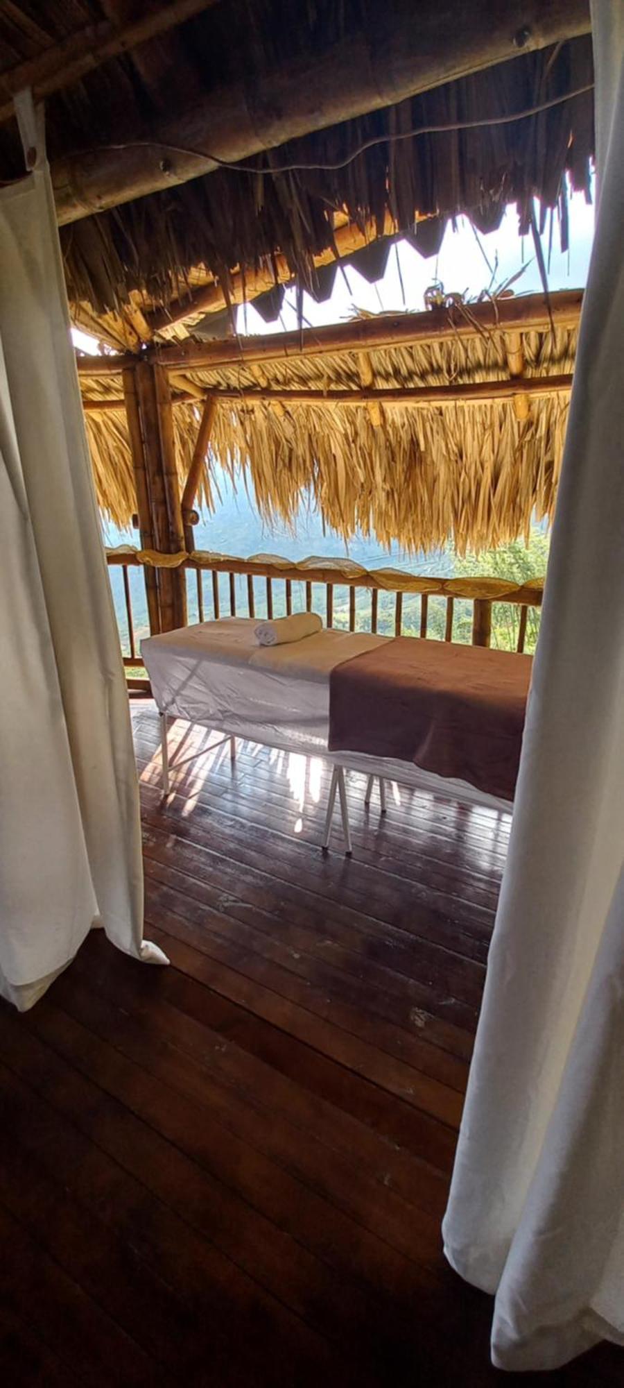 Ecohotel Soplo Del Tambo โกกอร์นา ภายนอก รูปภาพ